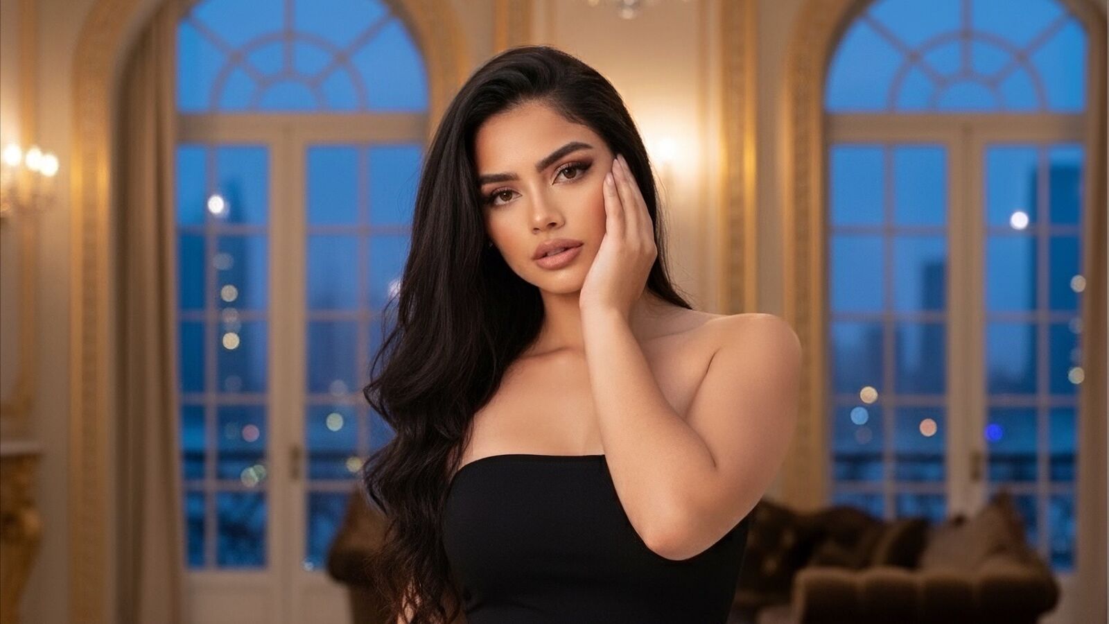 AnnieCollins glamour portrait