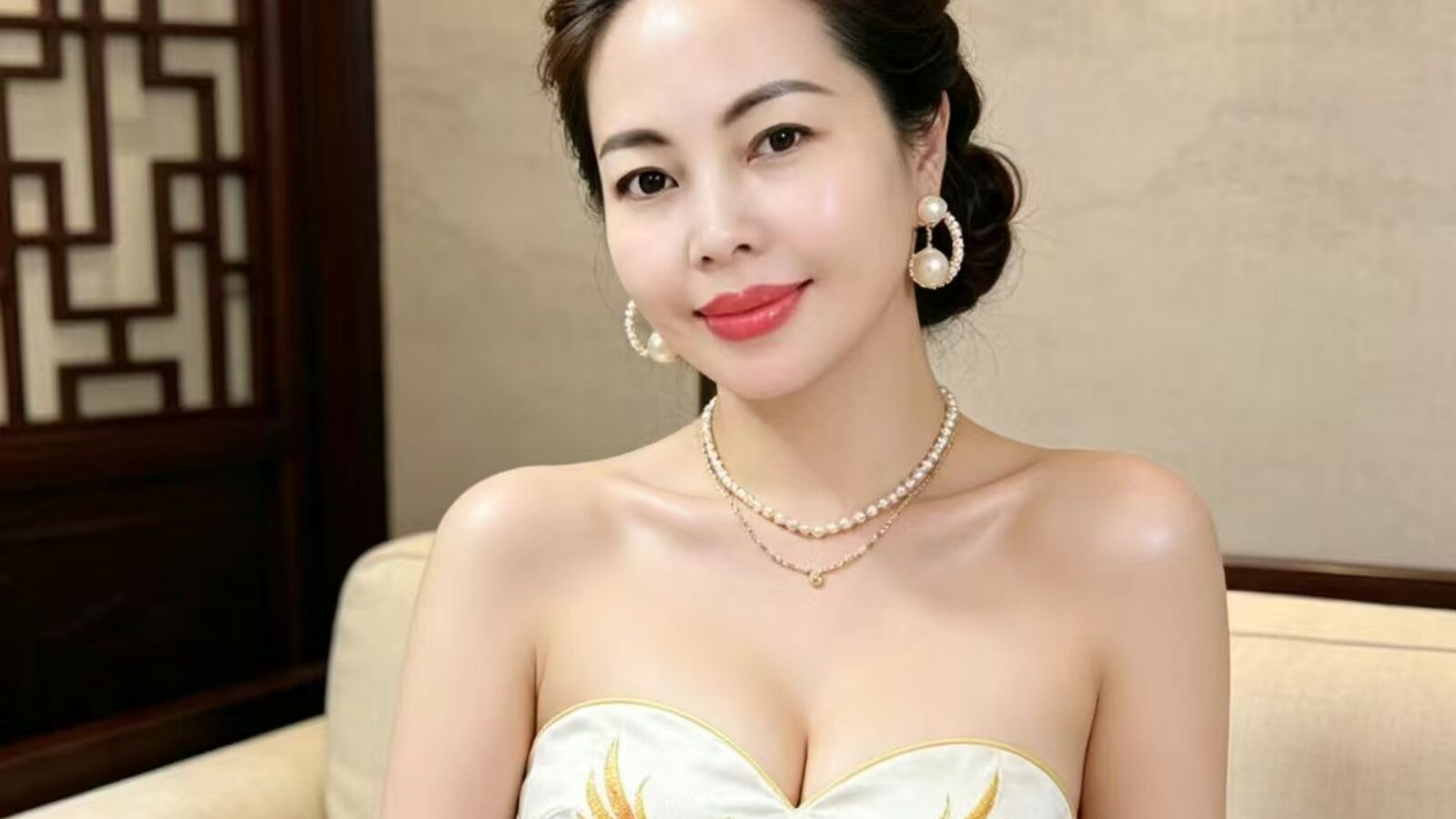 MileRiu glamour portrait