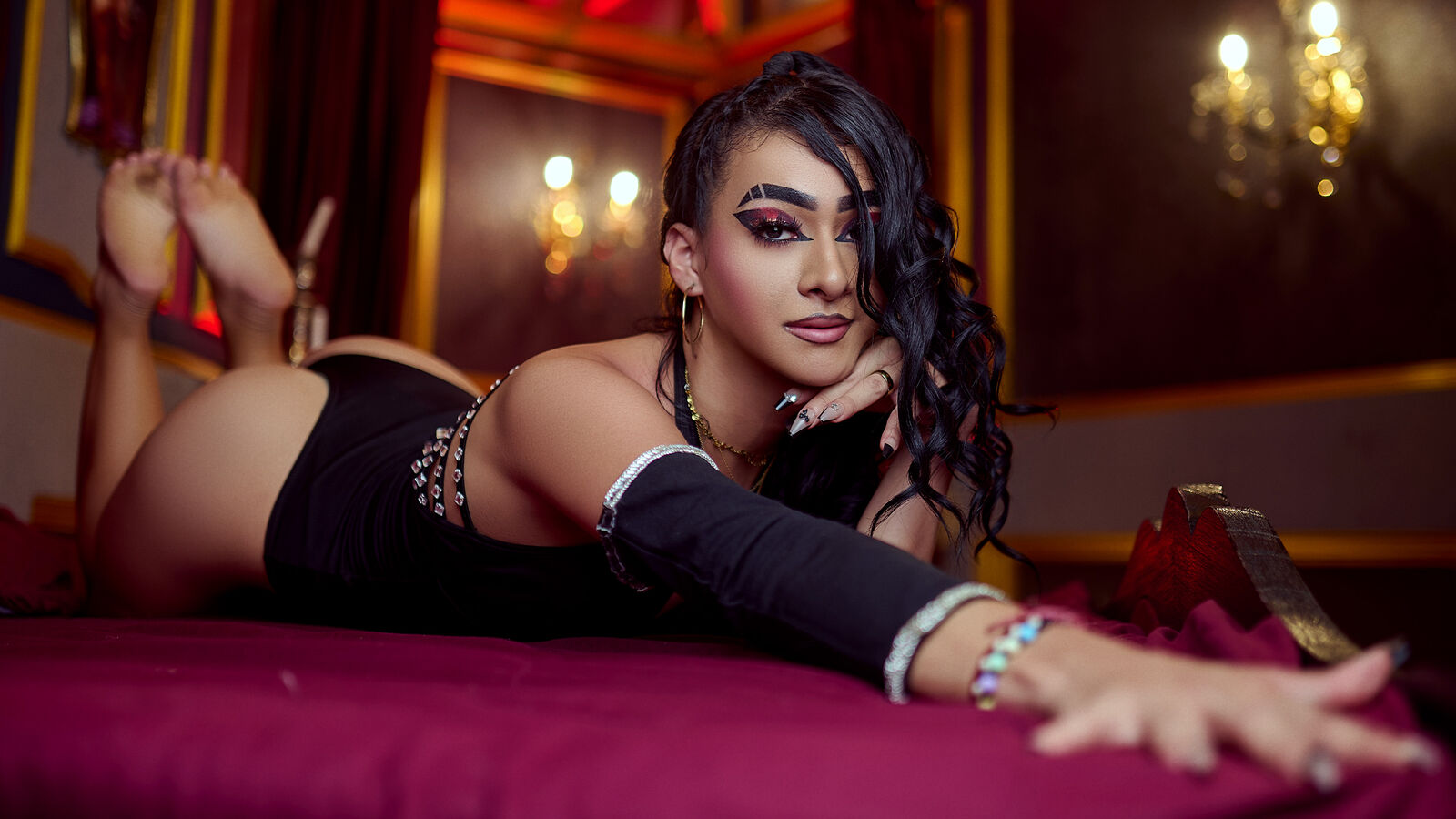 SiennaDark erotic portrait