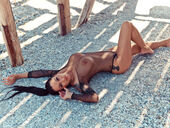 Kind Babe Plays with Favorite Toy . . . 