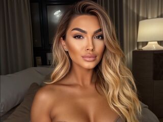 SamanthaRogue - LiveJasmin Deepthroat Dildo Masturbation Girl 