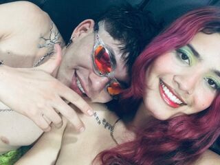 KevinAndVeronica - LiveJasmin Teen Blowjob Cumshot Couple 